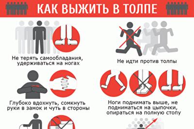 Без паники: как выжить в толпе