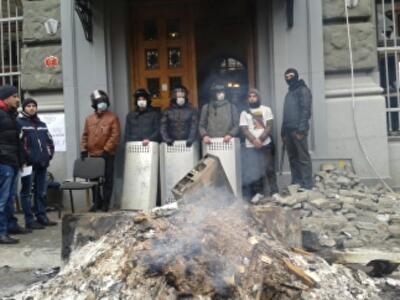 На западе Украины устроили "ночи гнева"