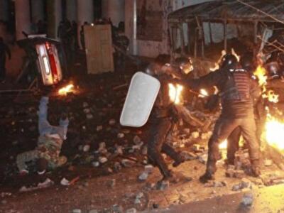 Последствия Евромайдана в центре Киева ликвидируют за счет крупных банков