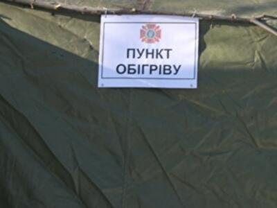 На въездах в Киев обустроили 8 пунктов обогрева
