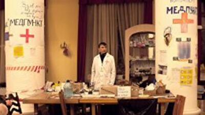 Евромайдан нуждается в дровах и лекарствах
