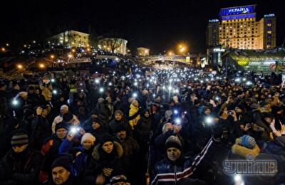 Больше половины украицев считают уходящий год плохим для страны