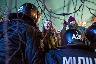 Студенческий Евромайдан: КРОВЬ и ГРОМ