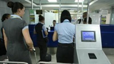 В терминале D аэропорта "Борисполь" ввели упрощенную систему паспортного контроля