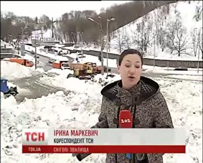 Уборка снега "по-киевски" грозит городу новыми бедствиями