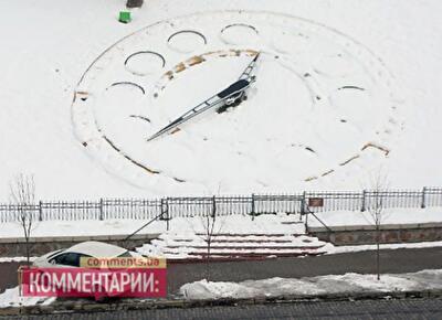 Дни снежного апокалипсиса в Киеве оформлены как двухмесячник озеленения 
