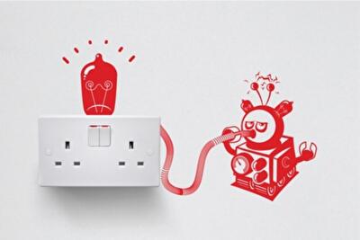 Выключатели и розетки в интерьере