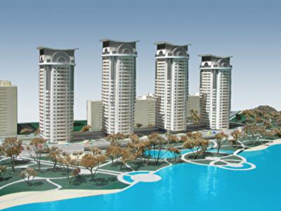 Жилой комплекс «Адмирал» — четыре корабля в западной «гавани» столицы