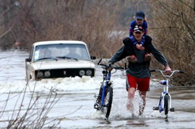 Украина начинает уходить под воду