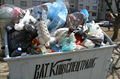 Киевских предпринимателей заставят заплатить за мусор
