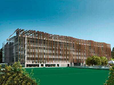 Holland Park School — самое дорогое школьное здание Великобритании. Фото