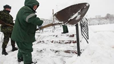 Переход, который пострадал от снега в Киеве, отремонтируют 