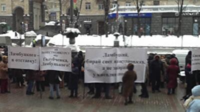 Столичные предприниматели протестуют против демонтажа МАФов