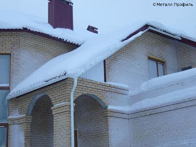 Кровля для снежной зимы