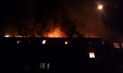 В пожаре многоэтажки на Печерске винят охотников за землей