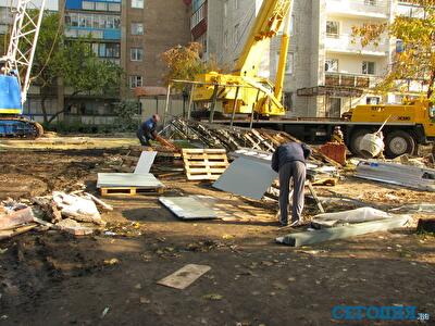 Дом в Харькове после страшного взрыва