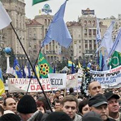 Митингующие на Майдане потребовали всенародного обсуждения Жилищного кодекса
