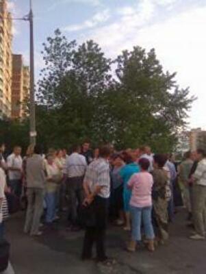 Ещё одна “горячая точка” в Киеве!