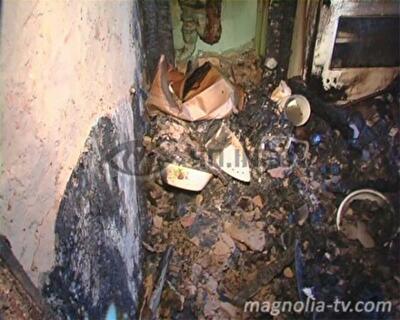 В Киеве пылает квартира. Есть жертвы