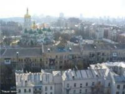 Софія Київська та незаконне будівництво із 50-ти метрової висоти (Фото з крану)