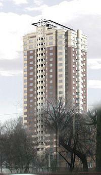 Строительство жилого дома на улице Львовской практически завершено