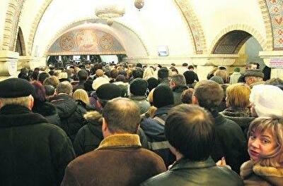 И в метро теперь пробки