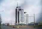 Высотность большинства киевских домов, построенных в 2008 г., превышает 16 этажей