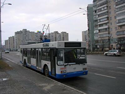 На Троещине меняют троллейбусные маршруты