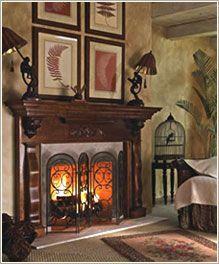 Камин – символ теплого и уютного дома для счастливой семьи