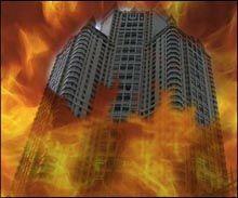 Горела многоэтажка в Дарницком районе