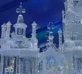 В Китае построены Кремль и Эрмитаж изо льда