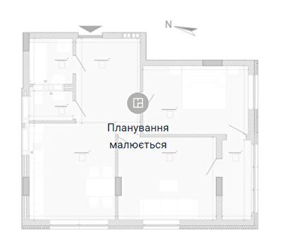 1-комнатная 31.33 м² в ЖК Берег Днепра от 45 227 грн/м², Киев