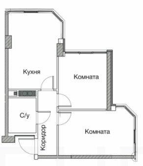 2-комнатная 48.8 м² в ЖК Новая Европа от 20 700 грн/м², с. Иличанка