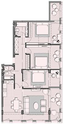 4-комнатная 126.5 м² в ЖК Luxberry lakes & forest от 32 550 грн/м², пгт Козин