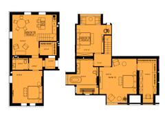 Дворівнева 149.85 м² в КБ Bulgakoff Residence від 25 200 грн/м², м. Буча