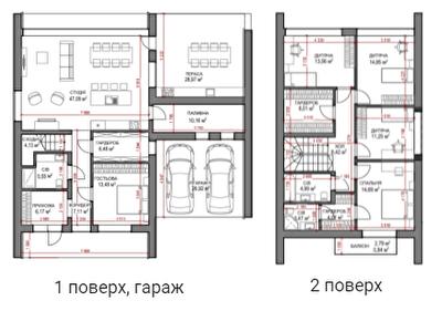 Котедж 190.13 м² в КМ Comfort Life Villas від 48 335 грн/м², м. Ірпінь