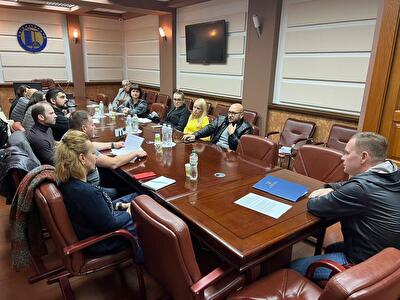 Президент компании "Киевгорстрой" Игорь Кушнир провел встречу с инвесторами УкрБуд