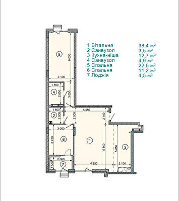 3-комнатная 97.5 м² в ЖК Sense City от 32 000 грн/м², с. Софиевская Борщаговка