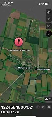 Пятихатский район, с. Пальмировка, нова